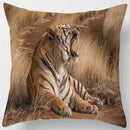 Decorbites animals world tiger lion pillow case living room set