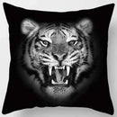Decorbites animals world tiger lion pillow case living room set