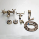 DecorBites™ Antique Bass Wall Mounted Shower Mixer Set