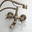 DecorBites™ Antique Bass Wall Mounted Shower Mixer Set