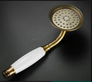 DecorBites™ Antique Bathroom Handheld Shower Head | High Pressure Rainfall Nozzle Save Water