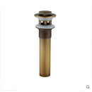 DecorBites™ Antique Brass Basin Sink Drain - 6 Styles