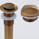 DecorBites™ Antique Brass Basin Sink Drain - 6 Styles