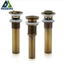 DecorBites™ Antique Brass Basin Sink Drain - 6 Styles