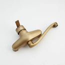 DecorBites™ Antique Brass Basin Sink Mixer Tap Wall Mounted Kitchen Faucet