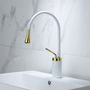 DecorBites™ Antique Brass Bathroom Basin Faucet Hot Cold Black Sink Mixer Kitchen Water Crane