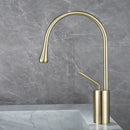 DecorBites™ Antique Brass Bathroom Basin Faucet Hot Cold Black Sink Mixer Kitchen Water Crane