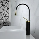 DecorBites™ Antique Brass Bathroom Basin Faucet Hot Cold Black Sink Mixer Kitchen Water Crane