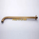 DecorBites™ Antique Brass Bathroom Tub Shower Arm 37cm Wall Mount YT-5130-A