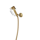 DecorBites™ Antique Brass Bidet Faucet Wall Mount with Hand Shower - Bathroom Accessory
