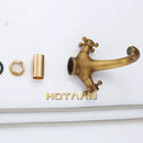 DecorBites™ Antique Brass Double Handle Faucet Kitchen Bathroom Basin Mixer Robinet Antique