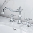 DecorBites™ Antique Brass Gold Bathroom Basin Faucet with Double Handles