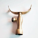 DecorBites™ Antique Brass Hand Shower Holder Bracket for Wall Mount Bathroom Accessories