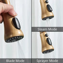 DecorBites™ Antique Brass Kitchen Faucet Pull Out Single Handle Mixer Tap 360 Rotation