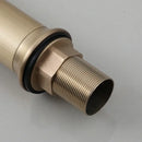 DecorBites™ Antique Brass/Oil Rubbed Bronze Bathroom Faucet Deck Mount Single Handle Mixer Tap