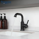 DecorBites™ Antique Brass/Oil Rubbed Bronze Bathroom Faucet Deck Mount Single Handle Mixer Tap