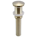 DecorBites™ Antique Brass Pop Up Drain Kit with P-Trap Pipe for Bathroom Sink.