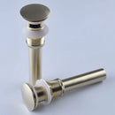 DecorBites™ Antique Brass Pop Up Drain Kit with P-Trap Pipe for Bathroom Sink.