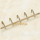 DecorBites™ Antique Brass Robe Hook, Bathroom Hardware for Stylish Organization