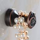 DecorBites™ Antique Brass Robe Hook Single Clothes Hanger Towel Bathroom Coat Door Hooks