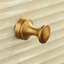 DecorBites™ Antique Brass Robe Hook Single Clothes Hanger Towel Bathroom Coat Door Hooks