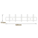 DecorBites™ Antique Brass Robe Hook Towel Holder Bathroom Accessories Wall Mount