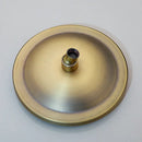 DecorBites™ Antique Brass Round Wall Mounted Rainfall Shower Faucet Set with 2 Handles