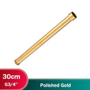 Industrial antique brass shower faucet extension tube bathroom accessory