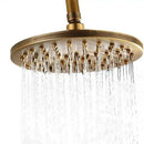 DecorBites™ Antique Brass Shower Set with 3-Way Diverter and Handshower
