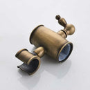DecorBites™ Antique Brass Shower Set with 3-Way Diverter and Handshower