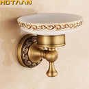 DecorBites™ Antique Brass Soap Holder, Pure Copper Bathroom Soap Basket