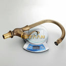 DecorBites™ Antique Brass Swivel Basin Mixer Tap - YT-6034