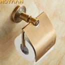 DecorBites™ Antique Brass Toilet Paper Holder Classic Bathroom Accessories