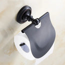 DecorBites™ Antique Brass Toilet Paper Holder Wall Mount Bathroom Accessories