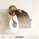 DecorBites™ Antique Brass Toilet Paper Holder Wall Mount Bathroom Accessories