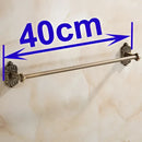 DecorBites™ Antique Brass Towel Bar - Wall Mounted Bathroom Accessories