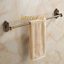 DecorBites™ Antique Brass Towel Bar - Wall Mounted Bathroom Accessories