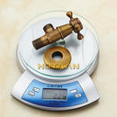 DecorBites™ Antique Brass Triangle Valve Water Control Bathroom Tap 1/2*1/2 Angle Valve
