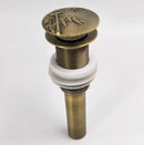 DecorBites™ Antique Brass Vessel Sink Drain - Bathroom Accessory