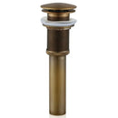 DecorBites™ Antique Brass Vessel Sink Drain - Bathroom Accessory