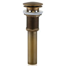 DecorBites™ Antique Brass Vessel Sink Drain - Bathroom Accessory