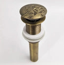 DecorBites™ Antique Brass Vessel Sink Drain - Bathroom Accessory