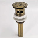DecorBites™ Antique Brass Vessel Sink Drain - Bathroom Accessory