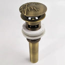 DecorBites™ Antique Brass Vessel Sink Drain - Bathroom Accessory
