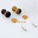 DecorBites™ Antique Brass Wall Clothes Rack Hook, Bathroom Robe Hanger