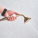 DecorBites™ Antique Brass Wall Mount Bath Shower Mixer Tap with 30cm Spout Rotation