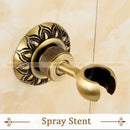 Antique dragon brass wall mounted bidet faucet bathroom shower sprayer