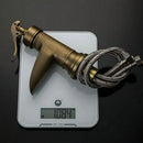 DecorBites™ Antique Brass Waterfall Basin Faucet with Art Design Handle