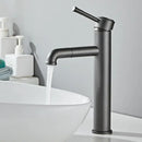 DecorBites™ Antique Bronze Basin Faucet: Hot & Cold Brass Sink Mixer Tap, Deck Mounted