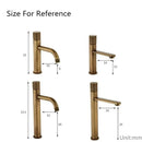 DecorBites™ Antique Bronze Basin Faucet Hot & Cold Deck Mounted Brass Mixer Tap